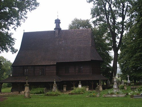 Lipnica Murowana, kościół św. Leonarda, grób rodziców